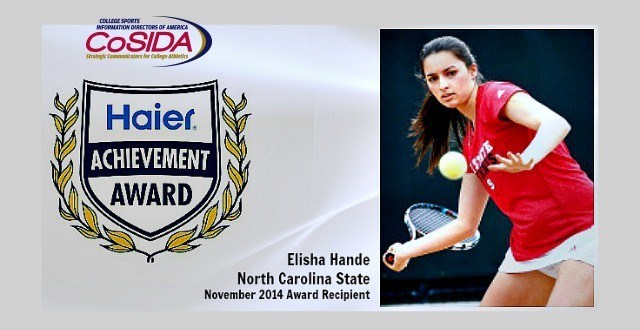 First Haier Achievement Award Recipient Announced